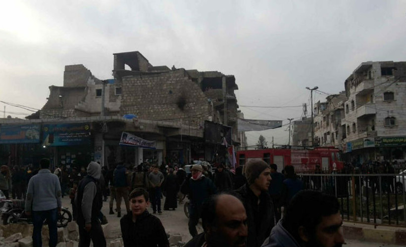 El Bab'da patlama: 1 ölü, 7 yaralı