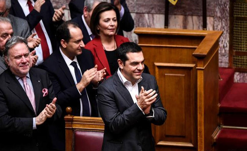 Yunan parlamentosu, Makedonya isim anlaşmasını onayladı
