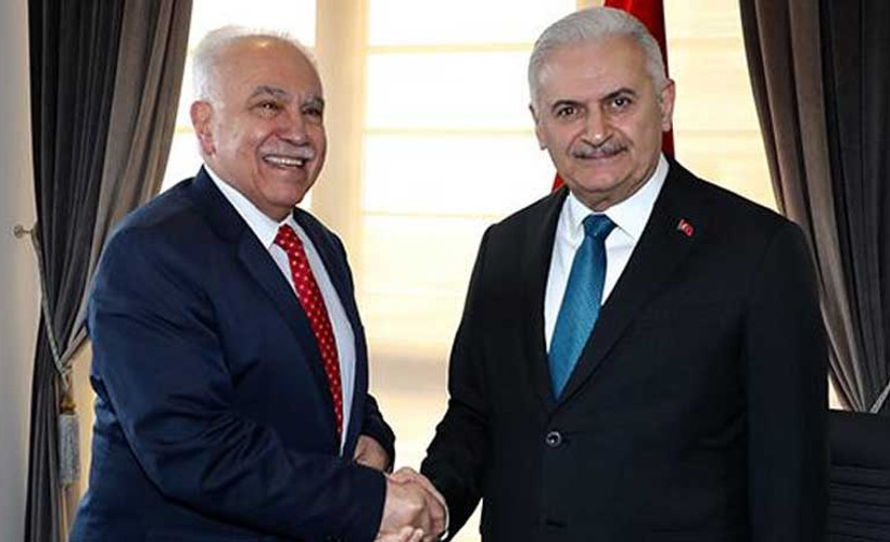 Yıldırım, Doğu Perinçek ile görüştü