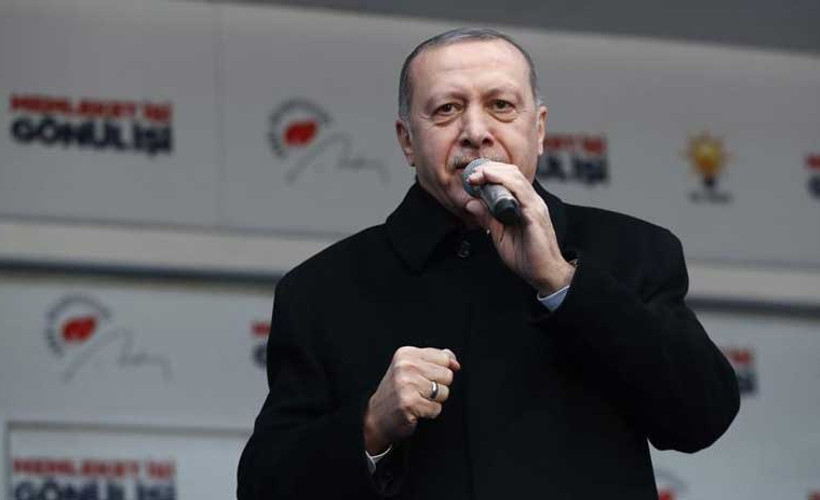 Erdoğan: Adaylarının arkasında aslanlar gibi duramıyorlar