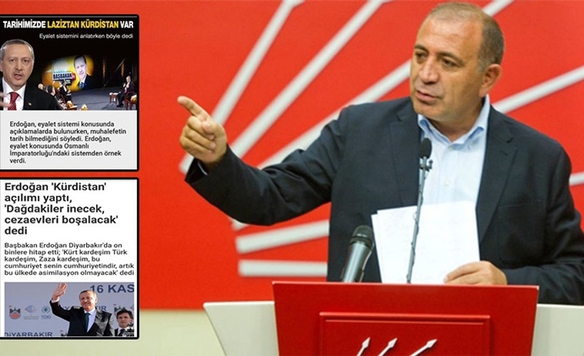 CHP'li Tekin'den 'Kürdistan' yanıtı: Prompter değişince Erdoğan da değişir