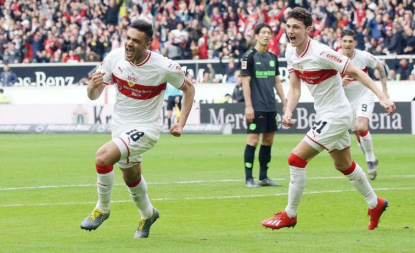 Ozan Kabak, Stuttgart'ta iki gol birden attı