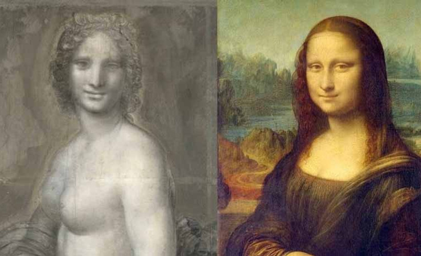 Da Vinci 'Çıplak Mona Lisa'yı çizmiş