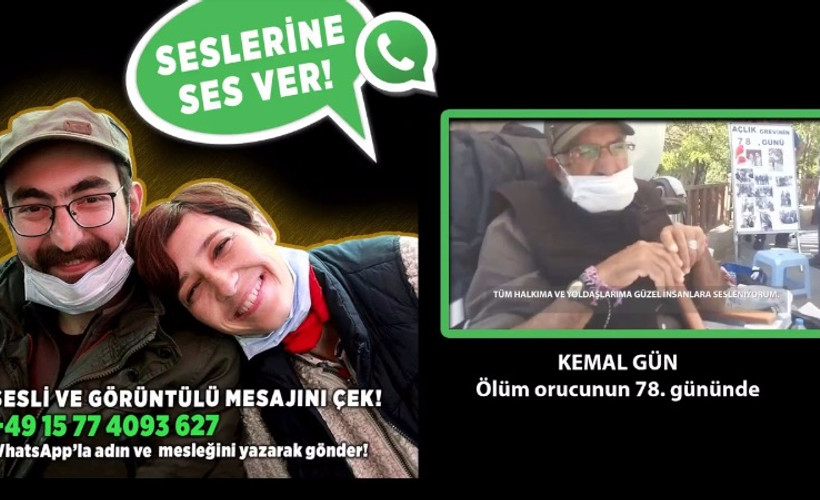 Seslerine ses ver!' kampanyasına destek videoları - 20
