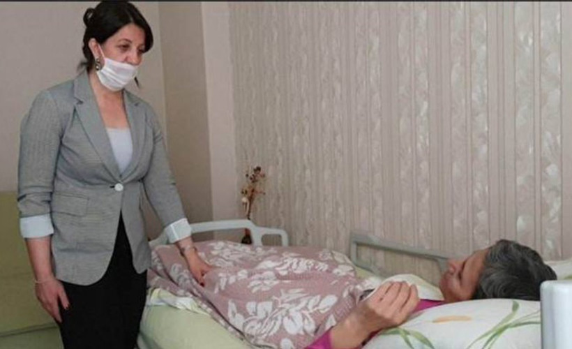 Pervin Buldan, Leyla Güven'i ziyaret etti