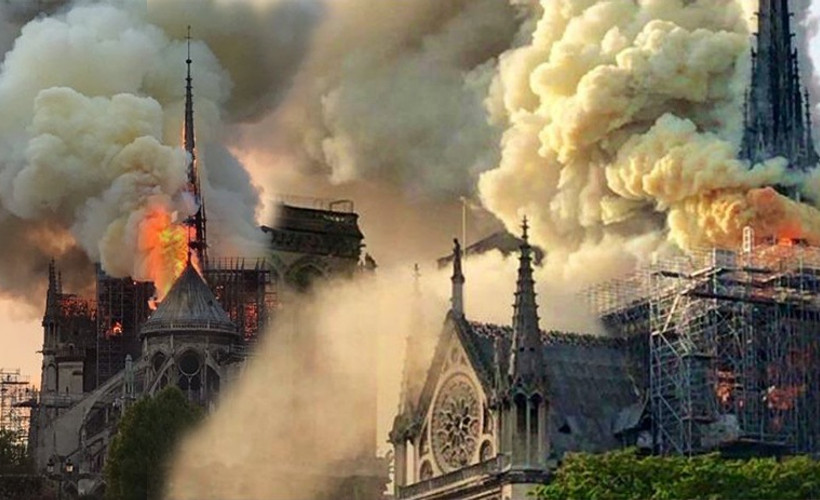 Notre Dame Katedrali kurtarıldı ama hasar büyük