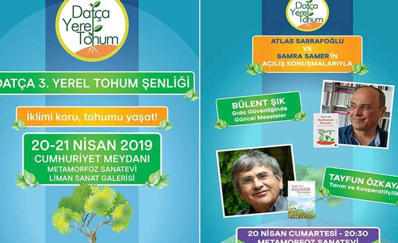 Datça 3. Yerel Tohum Şenliği başlıyor