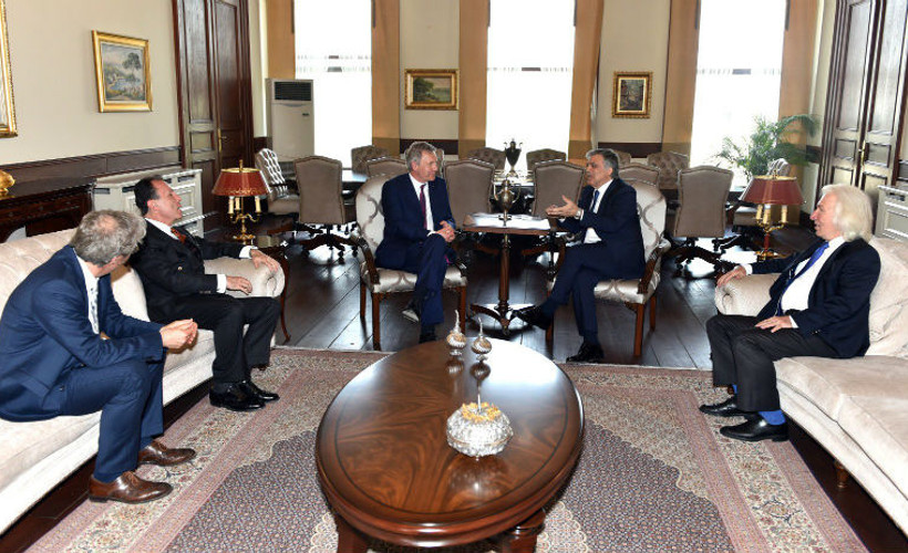 Eski Almanya Cumhurbaşkanı Wulff, Gül ve İmamoğlu'nu ziyaret etti