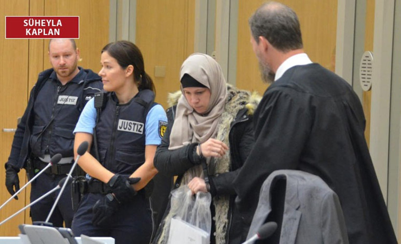 IŞİD üyeliğinden yargılanan Sabine S. hakim karşısında