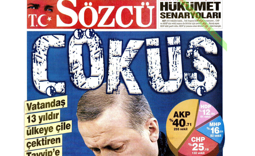 'FETÖ'cülük Sözcü'ye kaldı'
