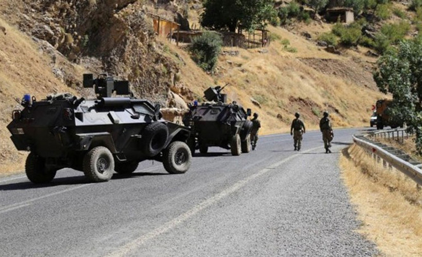 Gürpınar'da askeri operasyon