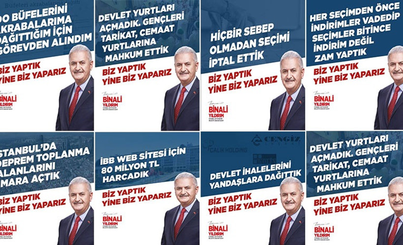 AKP'ye 'SizYaptınız', 'YineYaparsınız' tepkisi
