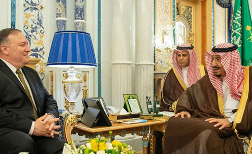 ABD Dışişleri Bakanı Pompeo, Kral Selman ile görüştü