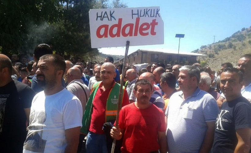 Çankaya Belediyesi'nde işçiler iş bıraktı