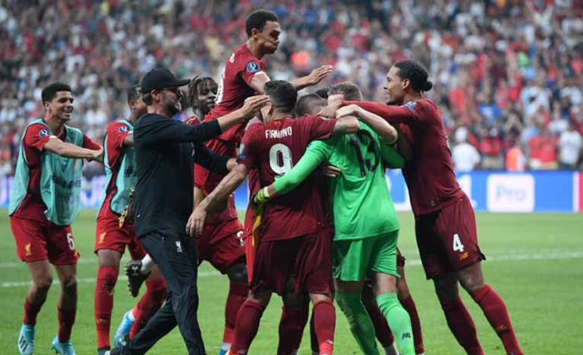 Liverpool Süper Kupa'yı penaltılarla kazandı