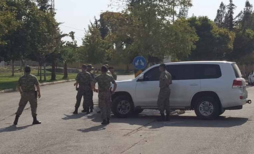 Korgeneral Twitty, güvenli bölge için Akçakale sınırında incelemeler yaptı