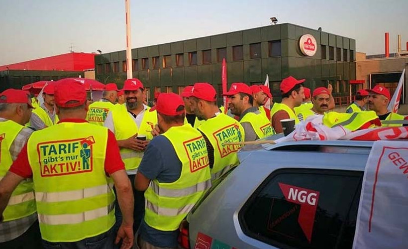 EGETÜRK işçilerinden grev: Geçinemiyoruz, direneceğiz