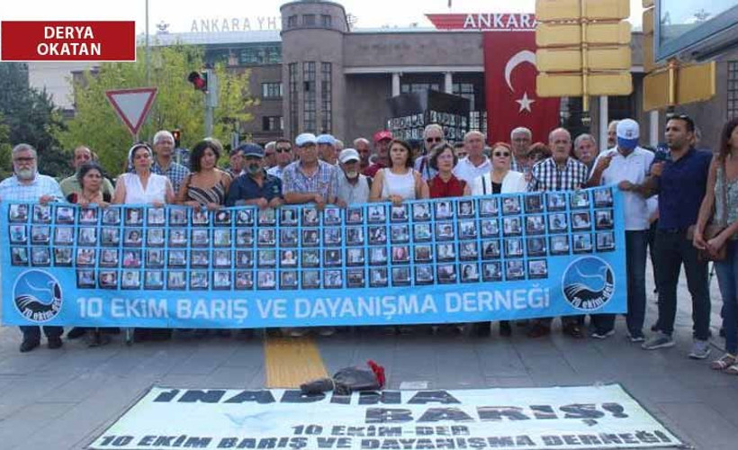 Ankara'da miting öncesi Gar Katliamı'nda yaşamını yitirenler anıldı