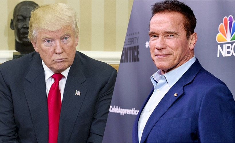 Schwarzenegger: Trump bana aşık