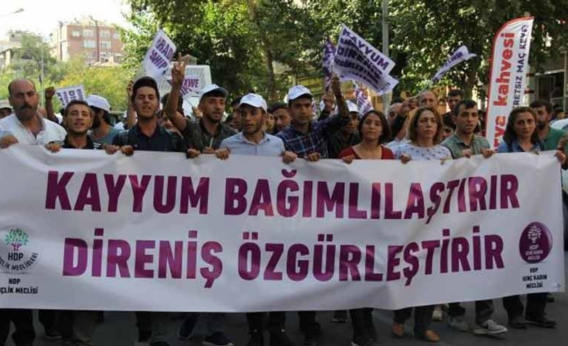 HDP'den kayyımlara karşı 7 ilde kesintisiz eylem kararı