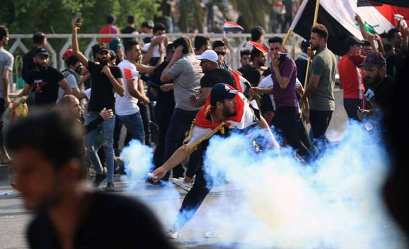 Irak Meclis Başkanı'ndan göstericilere destek