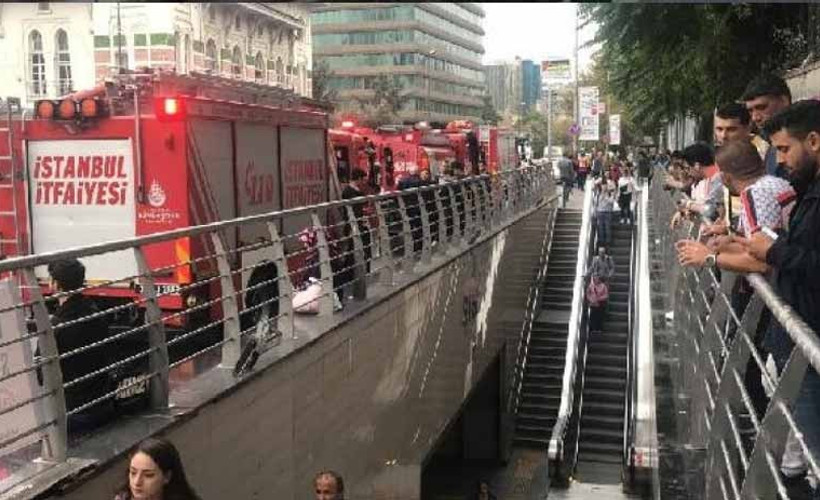 Mecidiyeköy Metro İstasyonu'nda intihar girişimi