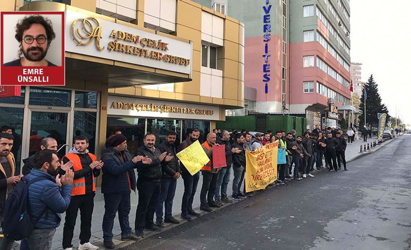 Haklarını aradıkları için şiddet gören inşaat işçileri şimdi de tehdit ediliyor