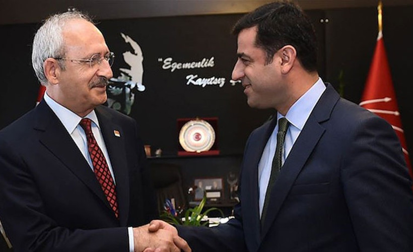 CHP heyeti Demirtaş'ı ziyaret etti: Bir dil kayması olsa ölecekti
