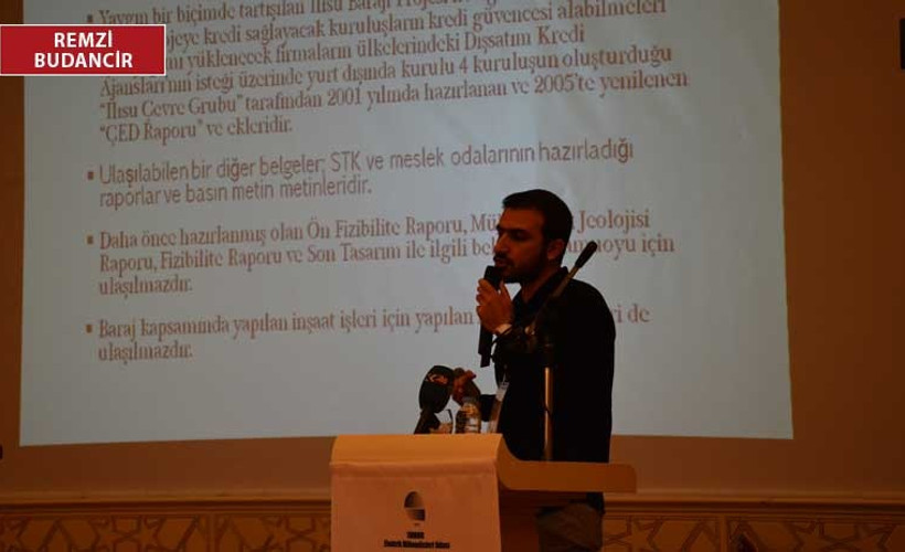 'Ilısu Barajı’nın kurulma nedeni enerji değil, güvenlik'