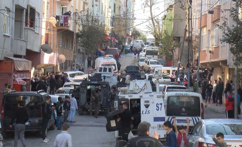 İstanbul'da bir evin bodrumundaki silahlı kişi polisi harekete geçirdi