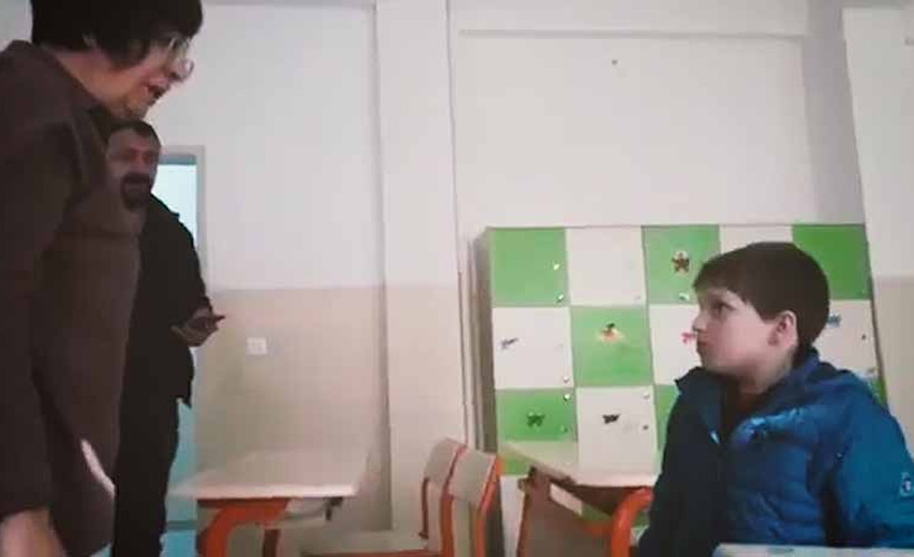 Öğretmenden engelli öğrenciye şiddet