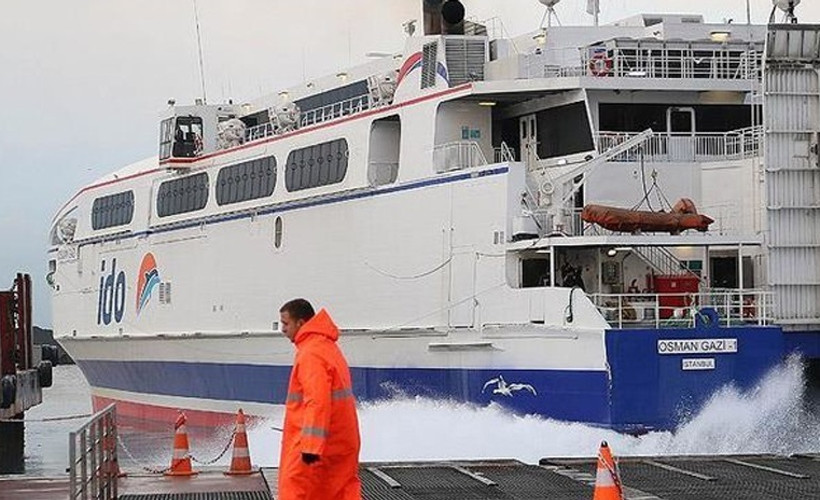 İDO ve Şehir Hatları'nda sefer iptalleri