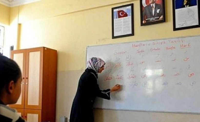 Öğretmen kontenjanında ikincilik Din Kültürü’ne