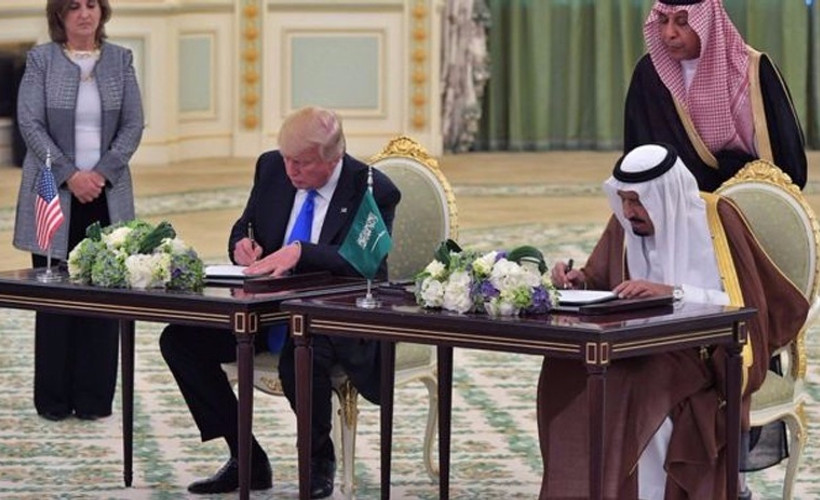 Trump'ın Suudilerle yaptığı silah anlaşması 'sahte' haber çıktı!