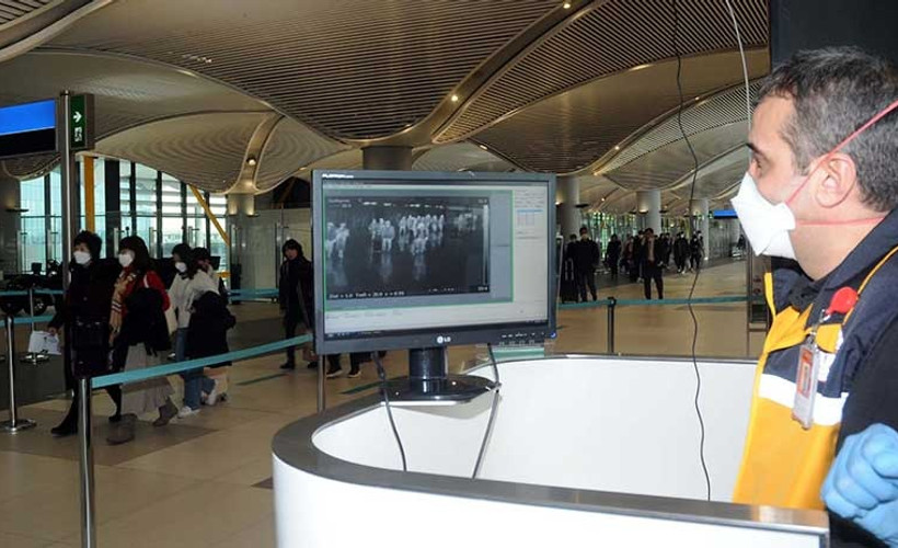 İstanbul Havalimanı'nda termal kameralı önlem başladı