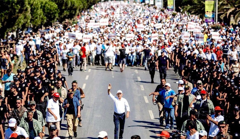 Adalet Yürüyüşü'ne saldırı planı davasında 19 sanığın yargılamasına devam edildi