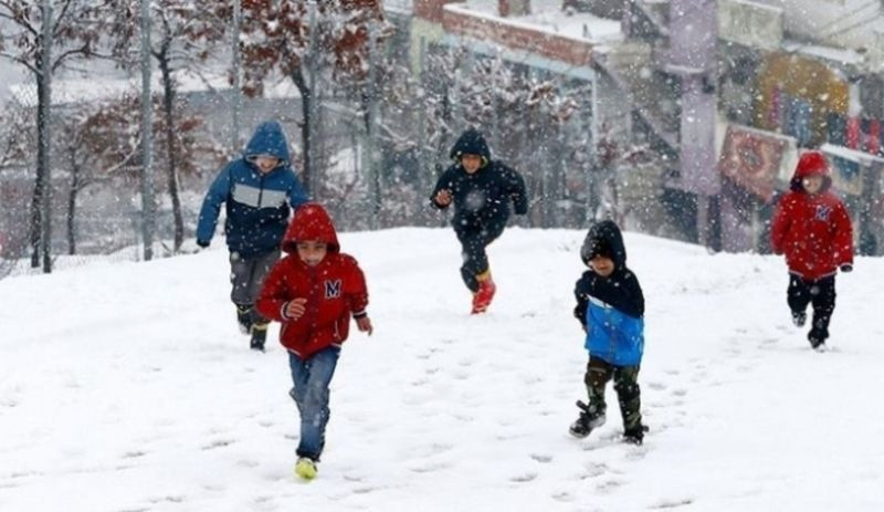 Çok sayıda ilde eğitime kar engeli: Bir gün ara verildi