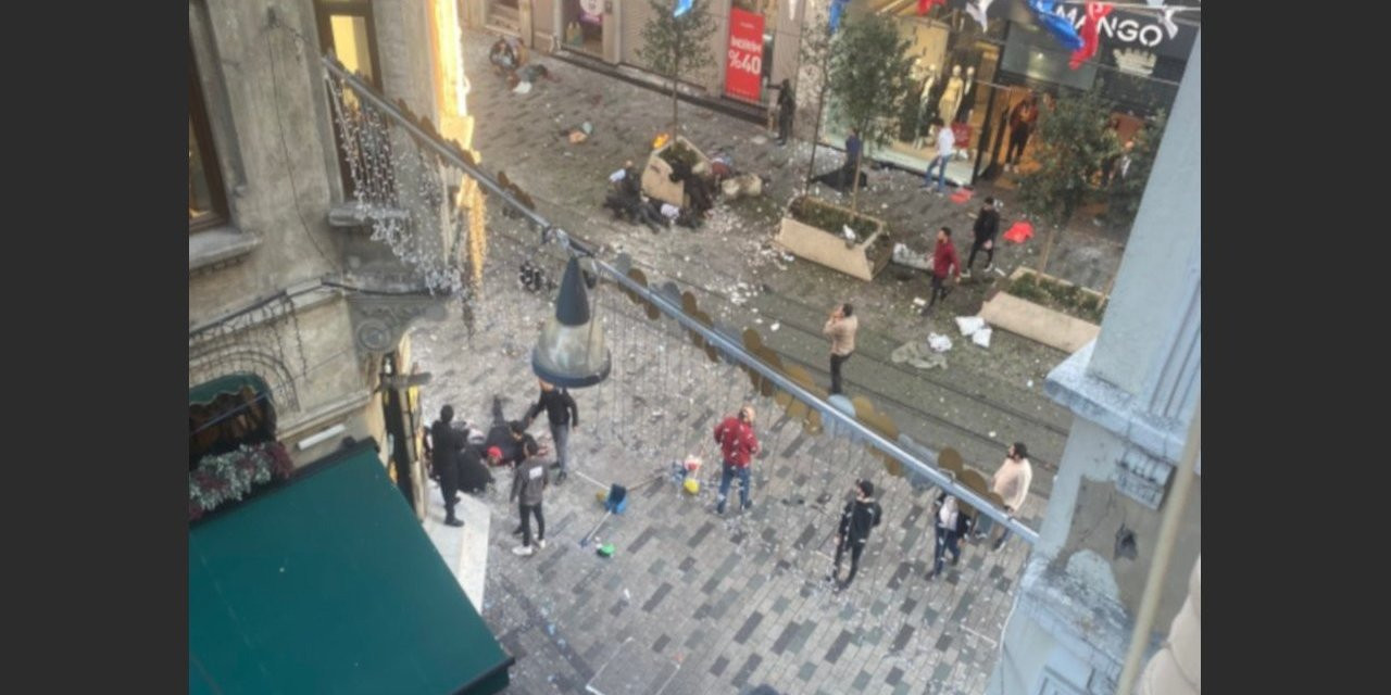 İstiklal Caddesi'nde patlama: Ölü ve yaralılar var