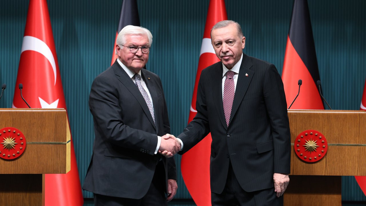 Erdoğan ile Steinmeier'ın ortak açıklamasında İsrail çatlağı