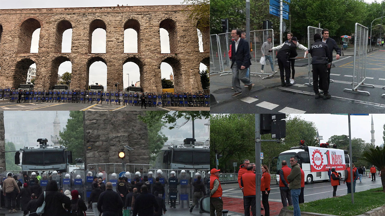 CANLI BLOG | Yasaklı 1 Mayıs'ta Taksim'e yürüyenlere ters kelepçeyle gözaltı