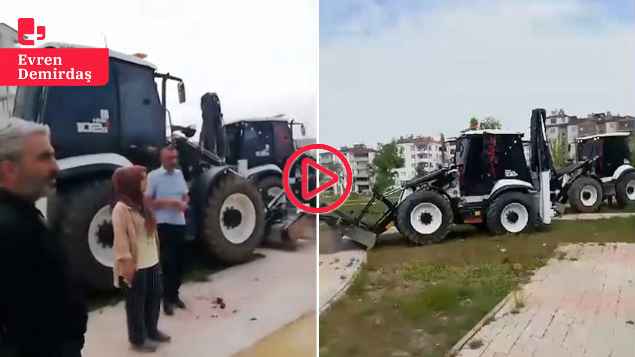 AKP’li Elazığ Belediyesi iş makinaları çocuk parkına girdi; tepkiler üzerine yıkımdan vazgeçildi