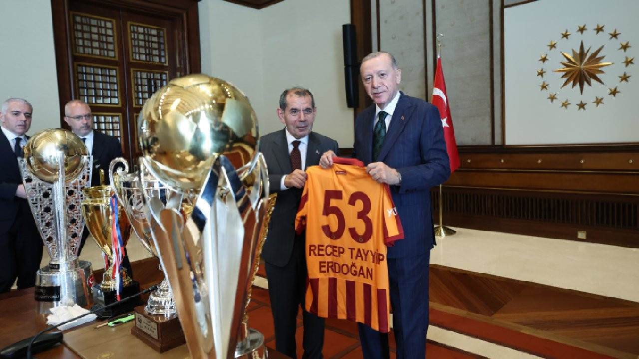 Galatasaray'dan Cumhurbaşkanı Erdoğan'a ziyaret