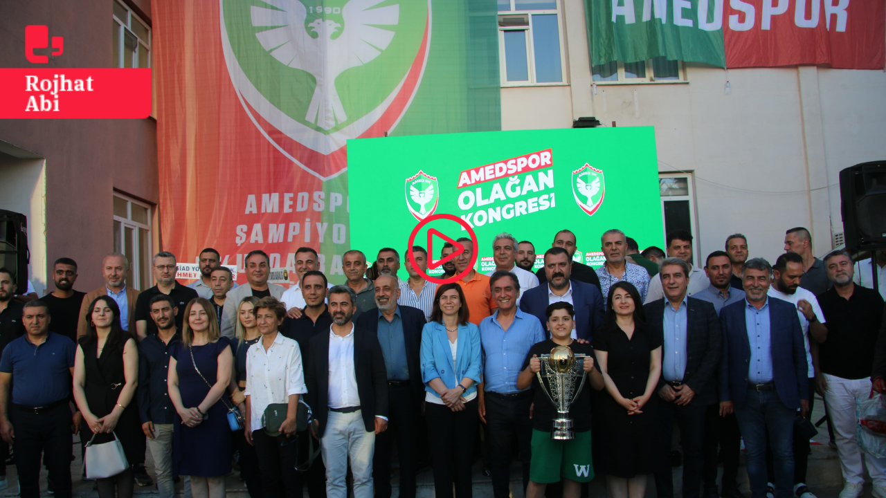 Amedspor kongresini yaptı, Aziz Elaldı: 'Bütün dünyaya sesimizi sporla duyuracağız'