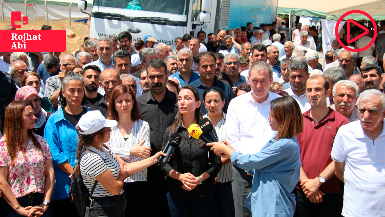 DEM Parti Eş Başkanlarından çağrı: 'Yangın felaketinin sorumlusu DEDAŞ'tır. Afet bölgesi ilan edilsin'