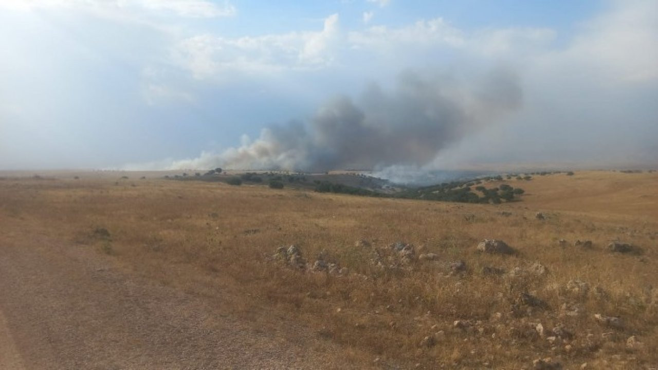 İdil ve Silopi’de de yangın