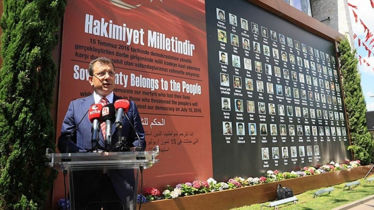 İmamoğlu'ndan 15 Temmuz eleştirisi: Önünü açanlar yeterince hesap vermedi