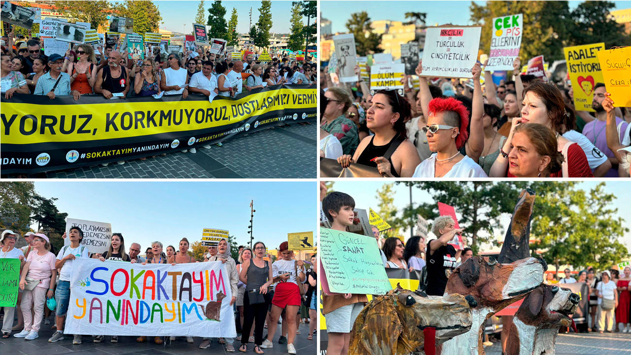 'Katliam yasası' İstanbul'da protesto edildi: 'Yalanlar üstüne kurduğunuz yasayı kabul etmiyoruz'