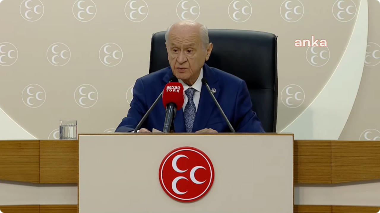 Bahçeli'nin sürpriz basın toplantısı: CHP ve DEM Parti'yi hedef aldı