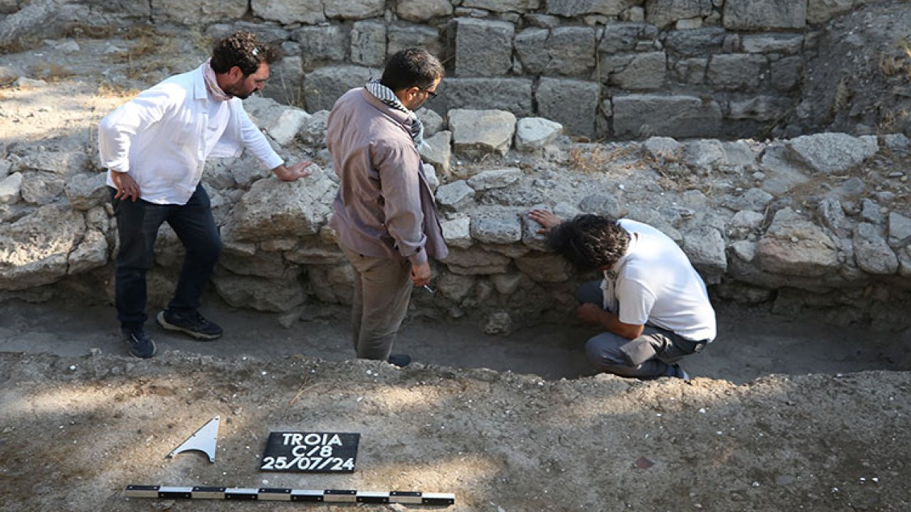 Çanakkale'de antik kentteki kazılarda Troya Savaşı'nın izlerine ulaşılması hedefleniyor