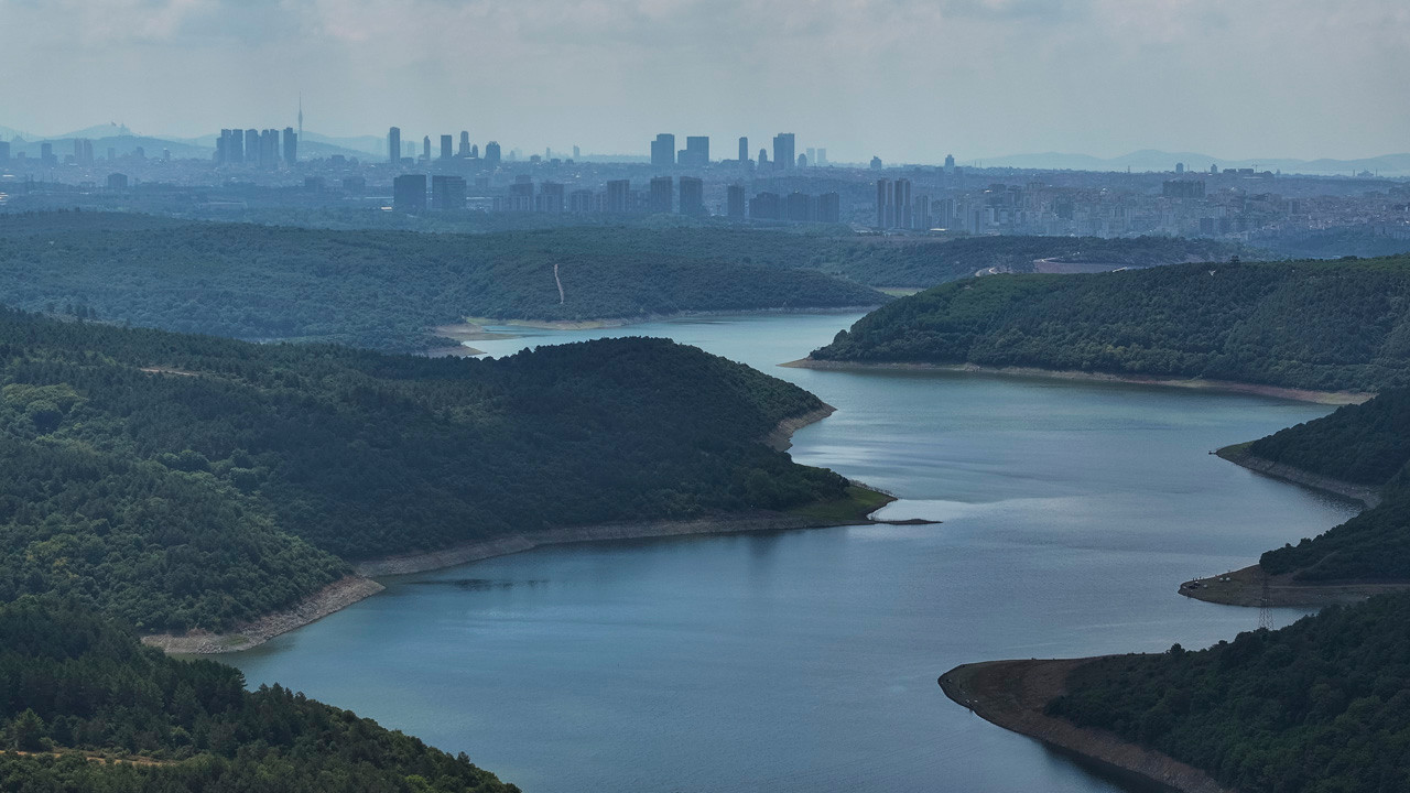 Son yağışlarla İstanbul'daki barajların doluluk oranı yükselişe geçti